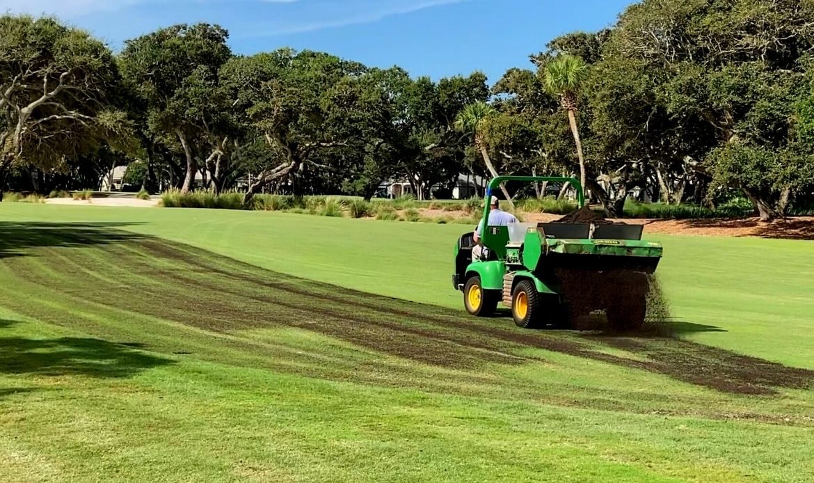 Johns Island Compost Spreading